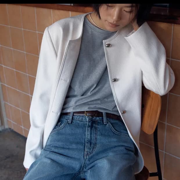 브렌다브렌든서울   n.c tweed jacket - ecru