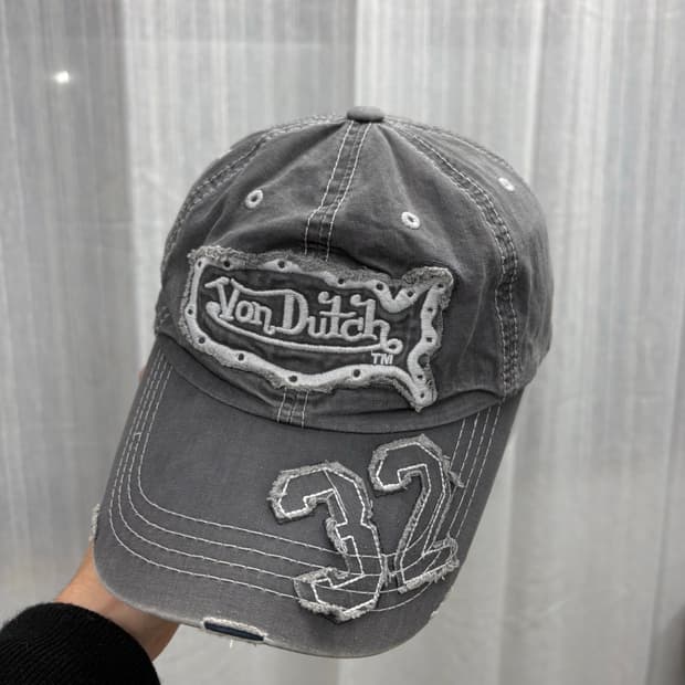 VonDutch 본더치 y2k 데미지 볼캡 모자
