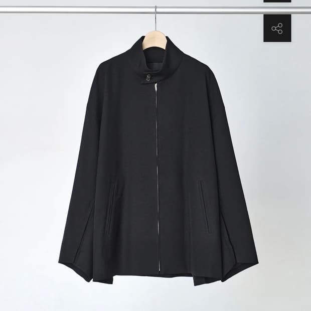 BLANC YM / Wool Surge Harrington Jacket 