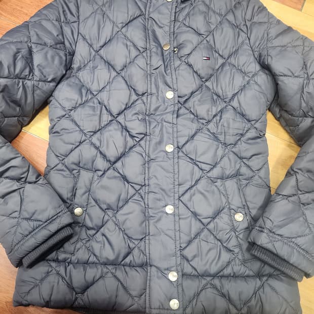 타미힐피거 퀼팅자켓