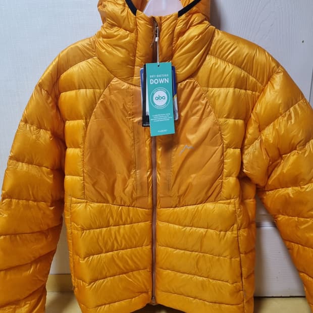 cayl 케일 라이트 다운 자켓 오렌지 새상품 L사이즈