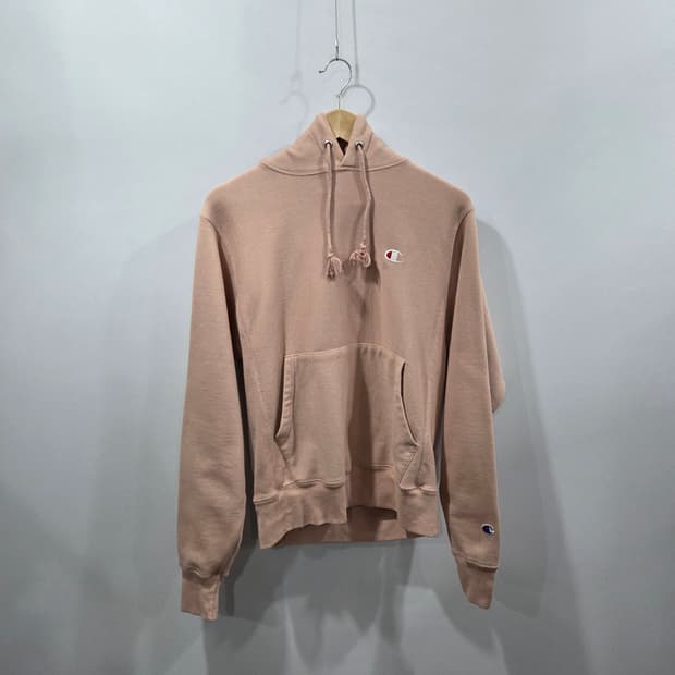 챔피온 블루택 리버스위브 기모 후드티 S