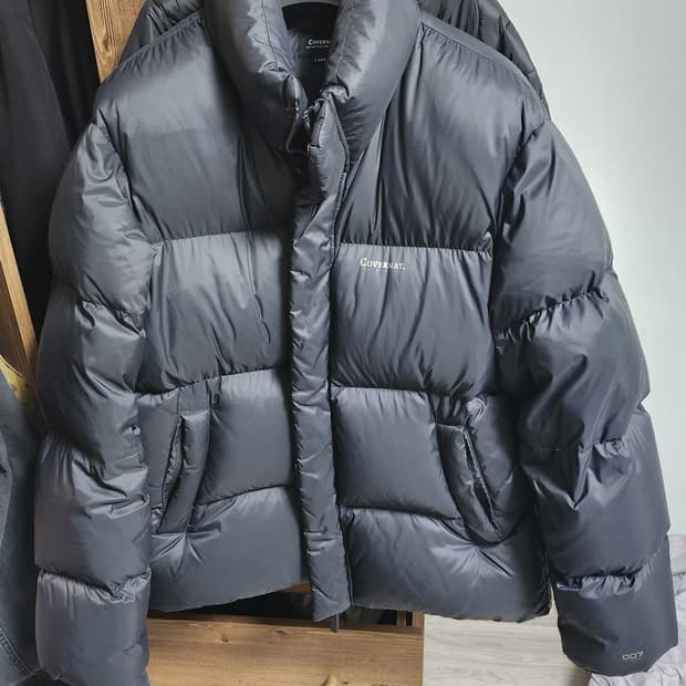 커버낫 구스다운 푸퍼 패딩 L (구매당일1회착)