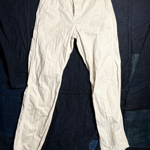 오어슬로우 프렌치 워크 팬츠 에크루 XS(0)