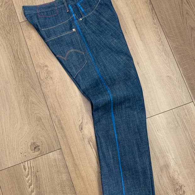 LEVIS RED 00/SS 리바이스 레드 시그니쳐 트레이핑 데님(샘플)