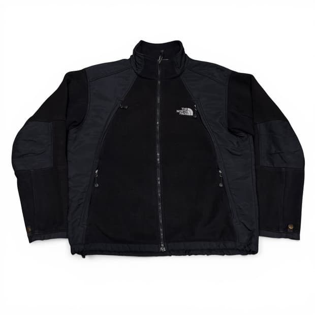 110 노스페이스 블랙 폴라텍 플리스 집업 자켓