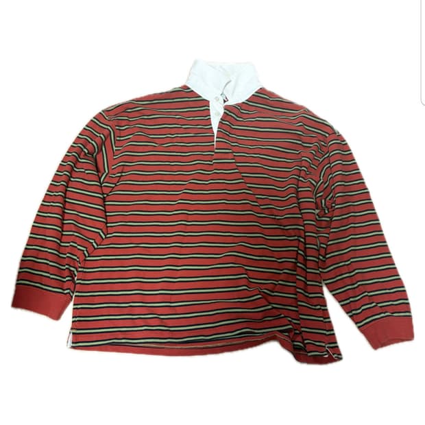 H&M 빈티지 스트라이프 슬리브