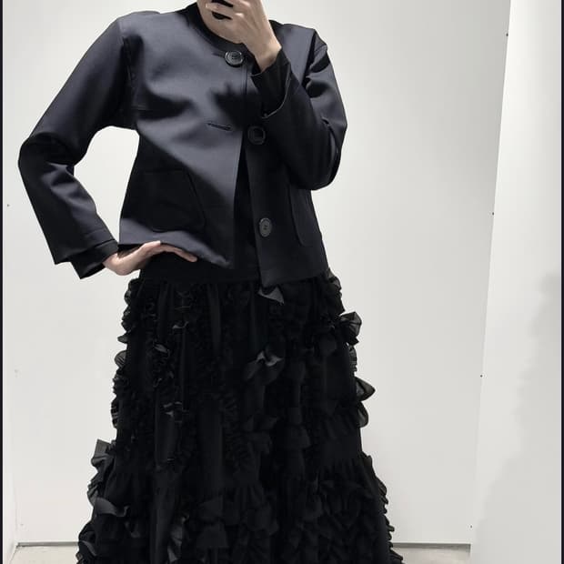 꼼데가르송 tao 네이비 자켓 S