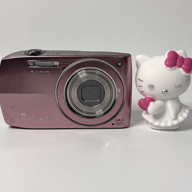 카시오 엑슬림 ex-z2300 핑크 디카
