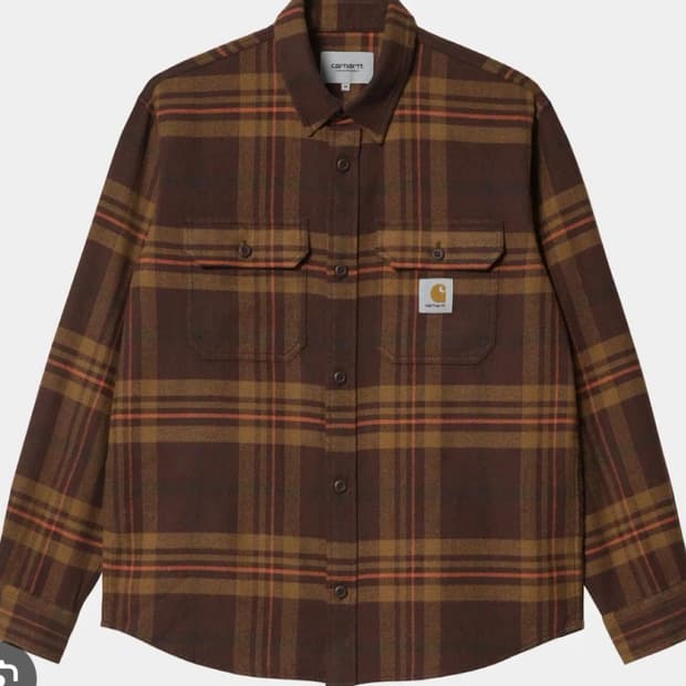 칼하트 wip L/S WALLACE SHIRT (체크셔츠 2xl)