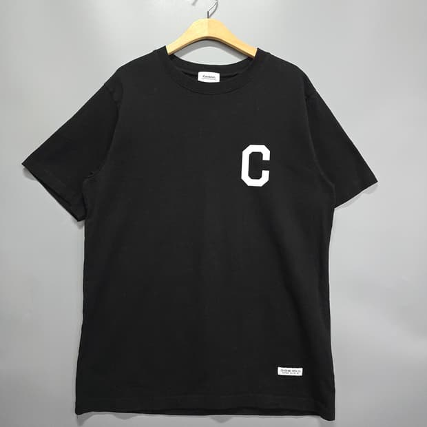 커버낫 C 로고 반팔 티셔츠 L