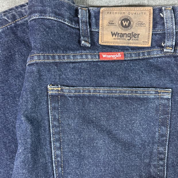 Premium Quality Wrangler 진청 데님 팬츠