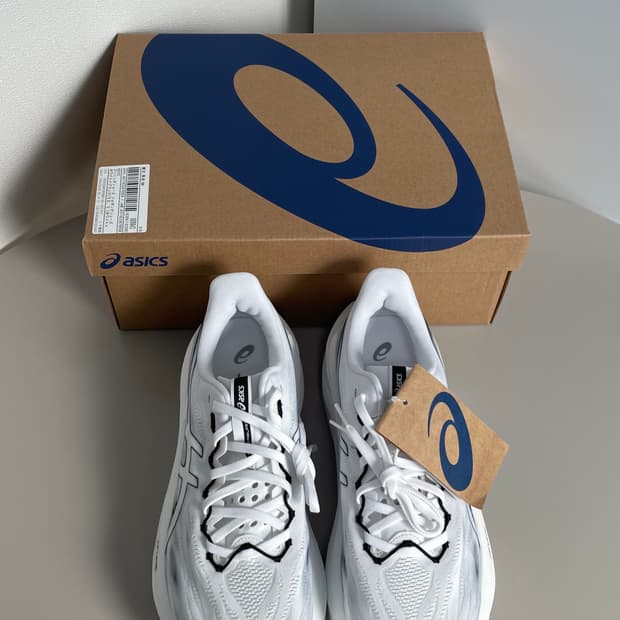 아식스 슈퍼블라스트3 흰색 265 박스포함 새상품