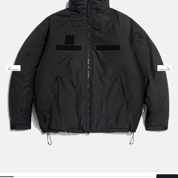 에스피오나지 ECWCS Level 7 패딩 블랙 XL 새상품