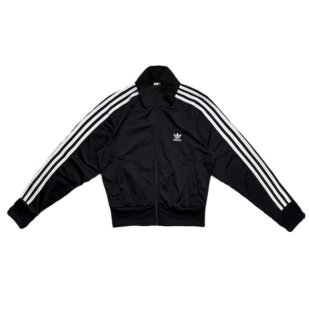 ADIDAS 트랙탑 블랙 S