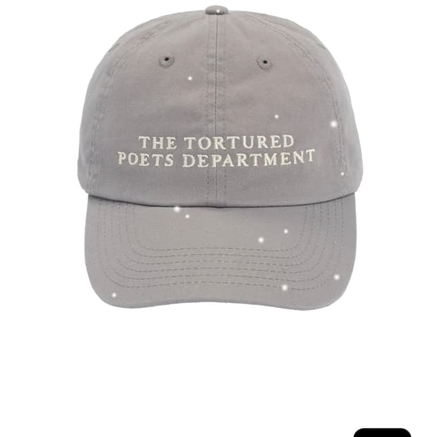 테일러스위프트 ttpd 굿즈 모자