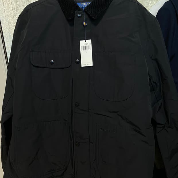 폴로 엘스던 다운 자켓 블랙 L 사이즈 새제품