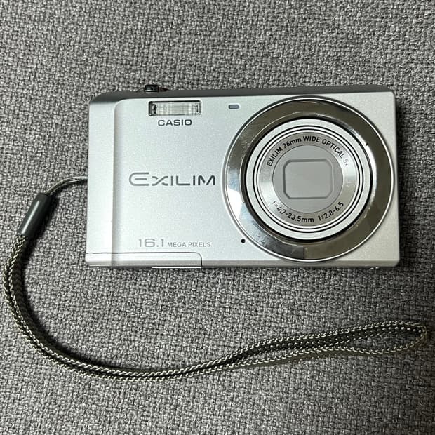 카시오 EXILIM EX-ZS6 엑슬림 실버 디카