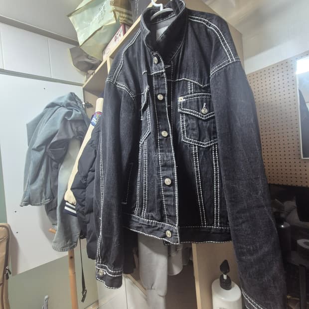 레시토 데님 자켓 오버핏