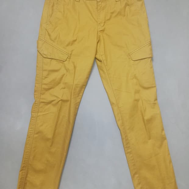 [34] 인터메조 머스타드 카고 팬츠 면바지