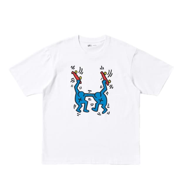 유니클로 keith haring 그래픽 반팔 (L) (정품)