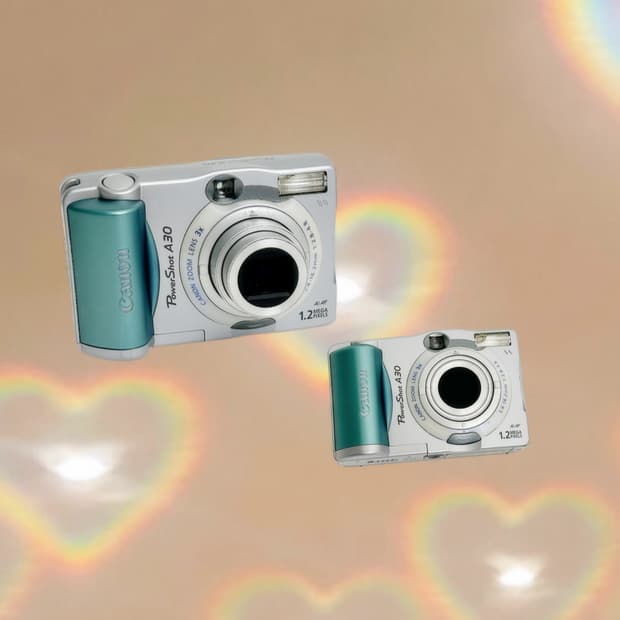 건전지디카!) 캐논 파워샷 a30 Powershot 빈티지 디카
