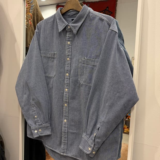 90s Gap 올드갭 투포켓 데님 셔츠