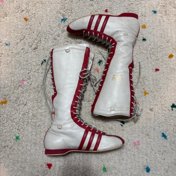 Y2k 04년도 제작 아디다스 오리지널 복싱 부츠 빈티지 240