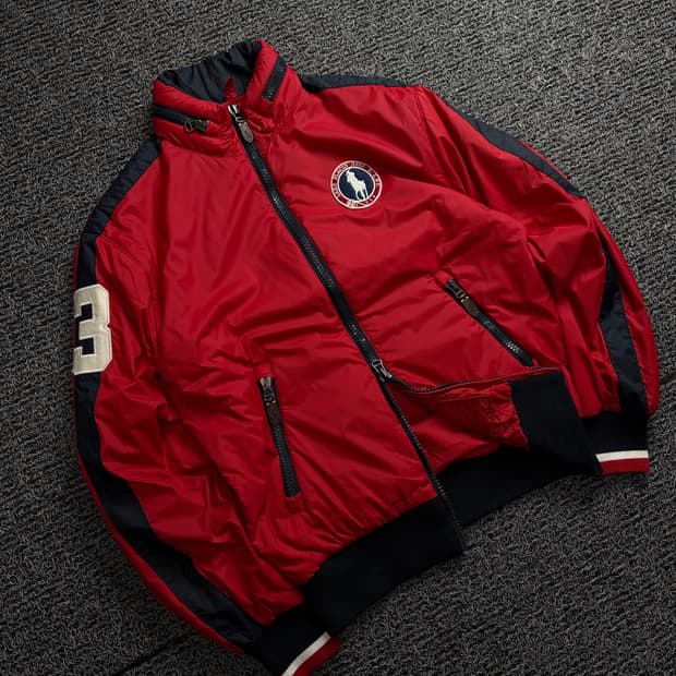 폴로 랄프로렌 빅포니 벤쿠버 올림픽 USA 점퍼 자켓 1588