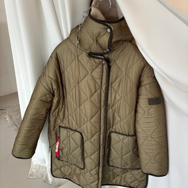 Yves Salomon reversible Fleeced Hood JP