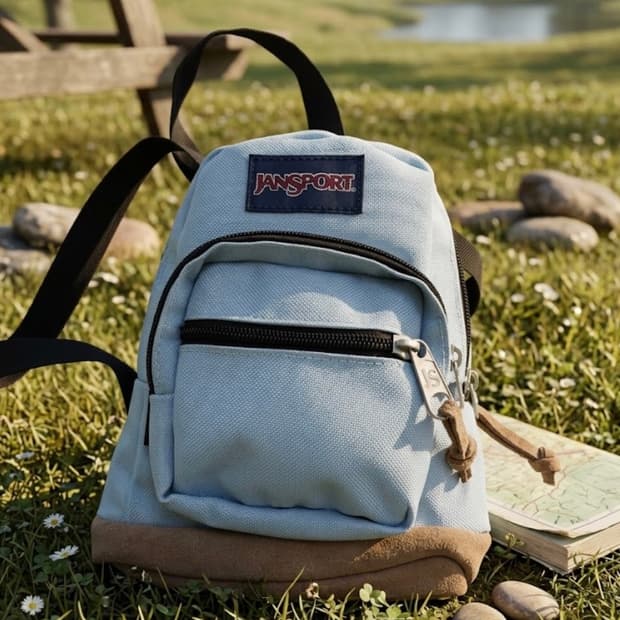 ☁️잔스포츠 미니 백팩 스카이블루☁️