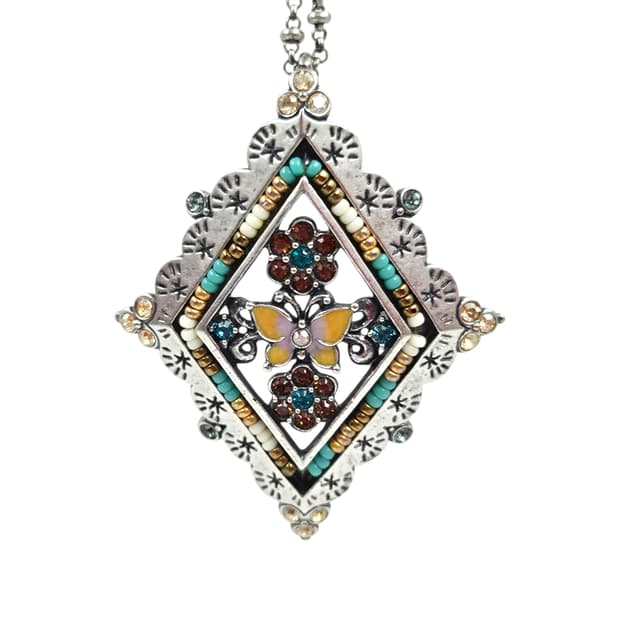 00s 안나수이 보헤미안 빅 다이아 목걸이