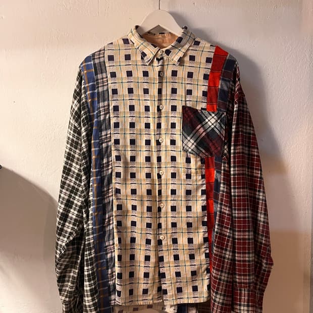 Needles 체크 셔츠