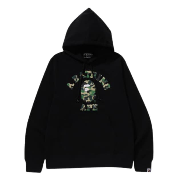 베이프 ABC 카모 컬리지 후드티