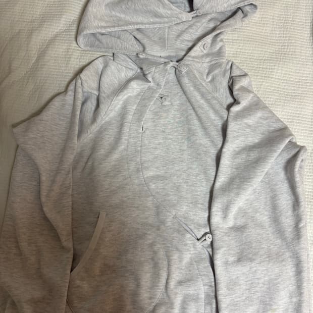 산산기어 버튼 후디 3사이즈