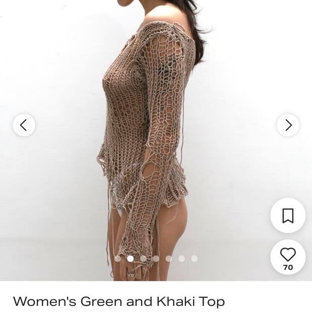 V4k 베이지 니트 M