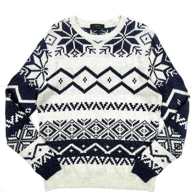 TATE 노르딕 니트