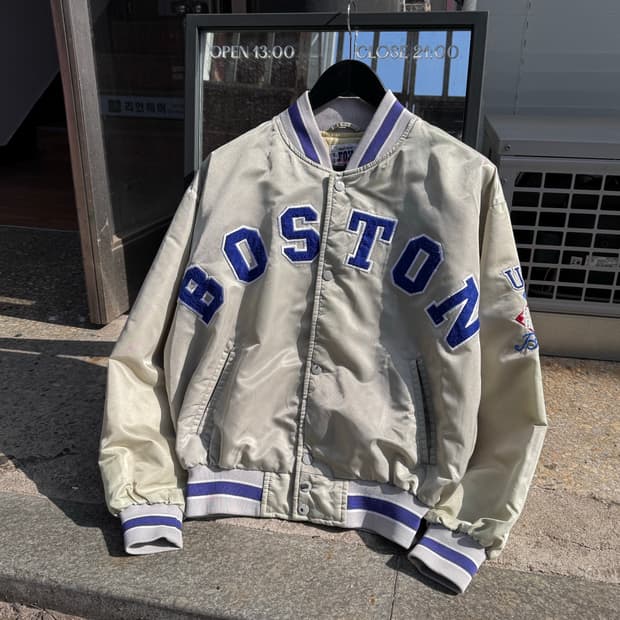 Indian Fox 보스턴 베이스볼 바시티자켓 