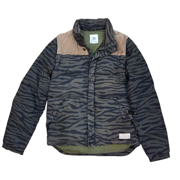 아디다스 타이거카모 패딩 / 베스트
