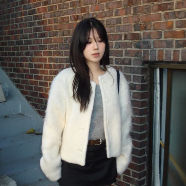 ourcabinet nova cream jacket