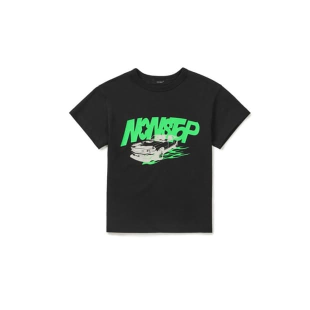 Lcdc NONSTOP PRINT T-SHIRTS (BLACK)