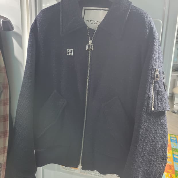 23ss 우영미트위드 네이비블루종 팝니다 전국완판제품