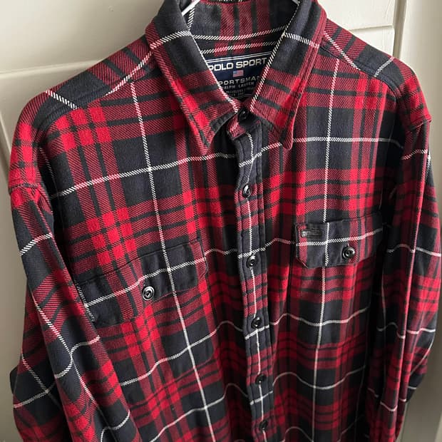 POLO SPORT SPORTSMAN 체크 셔츠