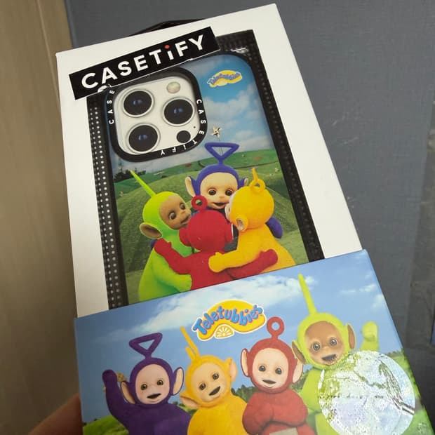 케이스티파이 텔레토비 케이스 아이폰15 프로