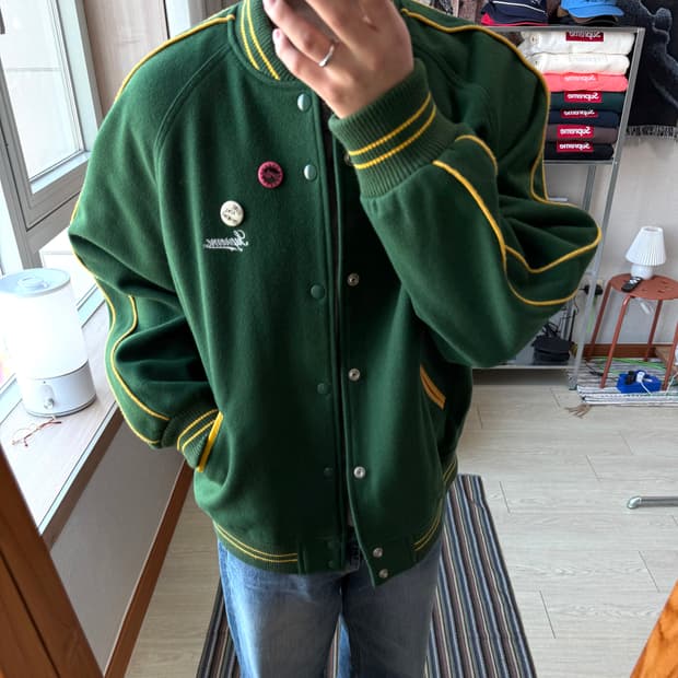 슈프림 제이미 리드 바시티 자켓