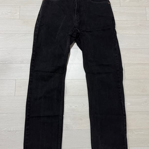 90’s 리바이스 505 흑청 데님 팬츠