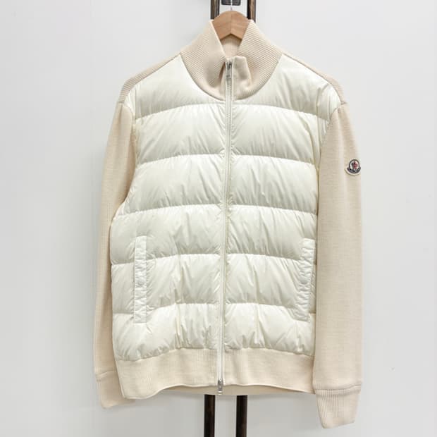 [L]몽클레어 와펜패치 니트패딩