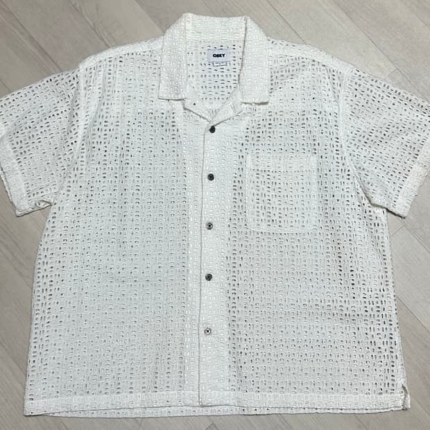 오베이 시스루 셔츠