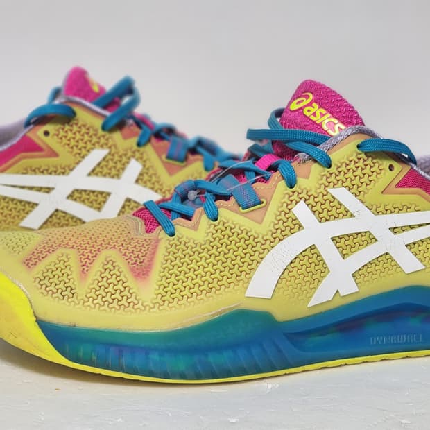 아식스 멀티컬러 젤 농구화 화려한 디자인 스니커즈 280 mm