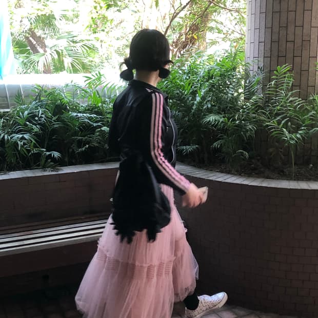 핑크 도트 샤스커트 valleygirl